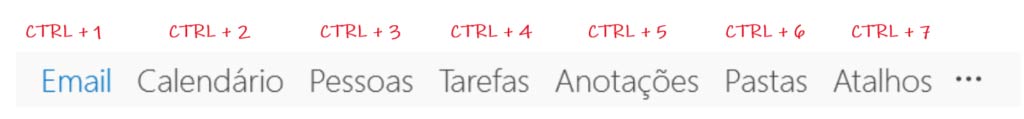 Como ser mais produtivo usando Teclas de Atalho? #2 5 Barra de Ferramentas Outlook
