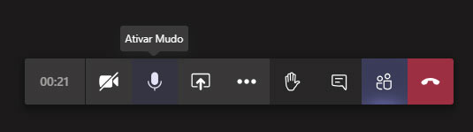 Desativar Mudo Microsoft Teams